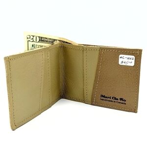 Car seat Leather wallet 1990 Jaguar XJ6 Upcycled